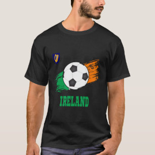 Irland Fußball Irische Fußballel Irland Futbol T-Shirt