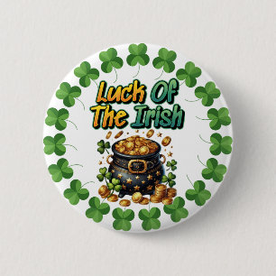 Irland-Glück Button