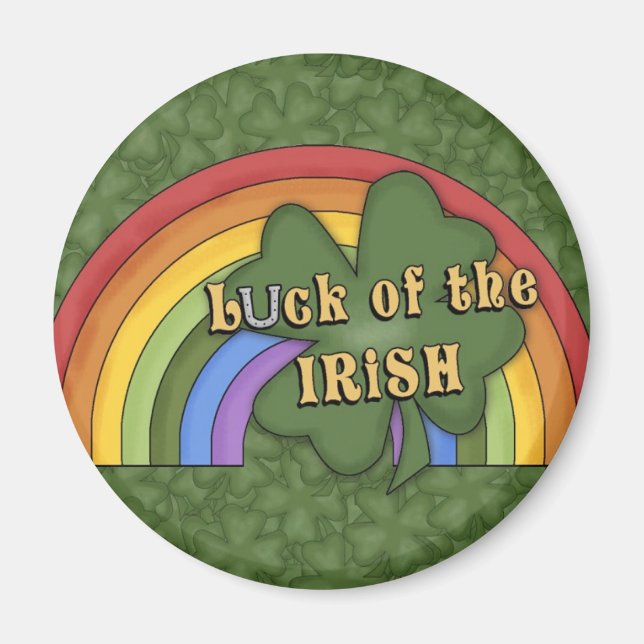 Irland-Glück Magnet (Vorne)