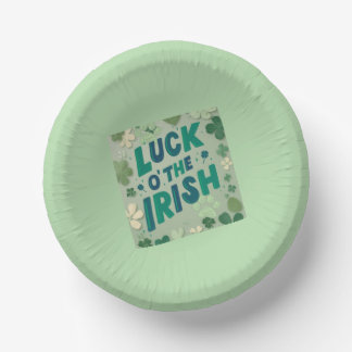Irland-Glück Papierplatten Pappteller