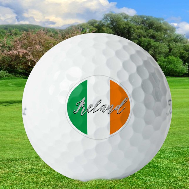 Irland Golf Balls & Irish Flag Golfers / Patriots Golfball (Von Creator hochgeladen)