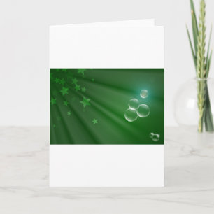 Irland Green Pattern Art Peace Liebe Destiny Karte