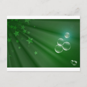 Irland Green Pattern Art Peace Liebe Destiny Postkarte