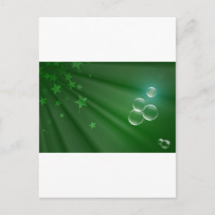 Irland Green Pattern Art Peace Liebe Destiny Postkarte