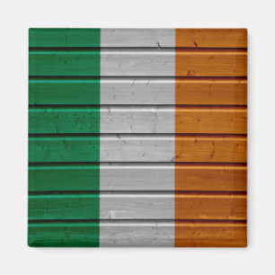 Irland Holzplankentextur Magnet