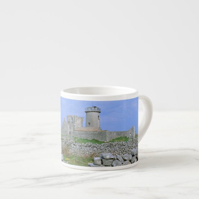 Irland, Inishmore, Aran Island, Dun Aengus Fort Espressotasse (Vorderseite Rechts)