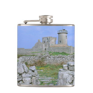 Irland, Inishmore, Aran Island, Dun Aengus Fort Flachmann