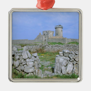 Irland, Inishmore, Aran Island, Dun Aengus Fort Silbernes Ornament
