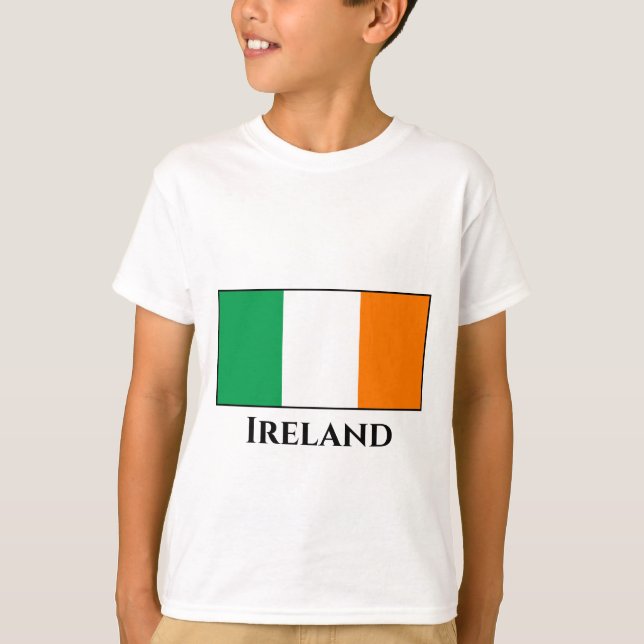Irland (irische Flagge) T-Shirt (Vorderseite)