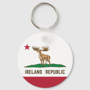 Irland Irish Elk Flag Giant Deer Schlüsselanhänger