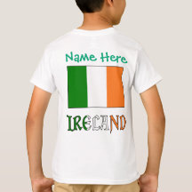 Irland: Irish Flag Green Personalization Kids'