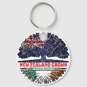 Irland Irish New Zealander New Zealand Treots Schlüsselanhänger