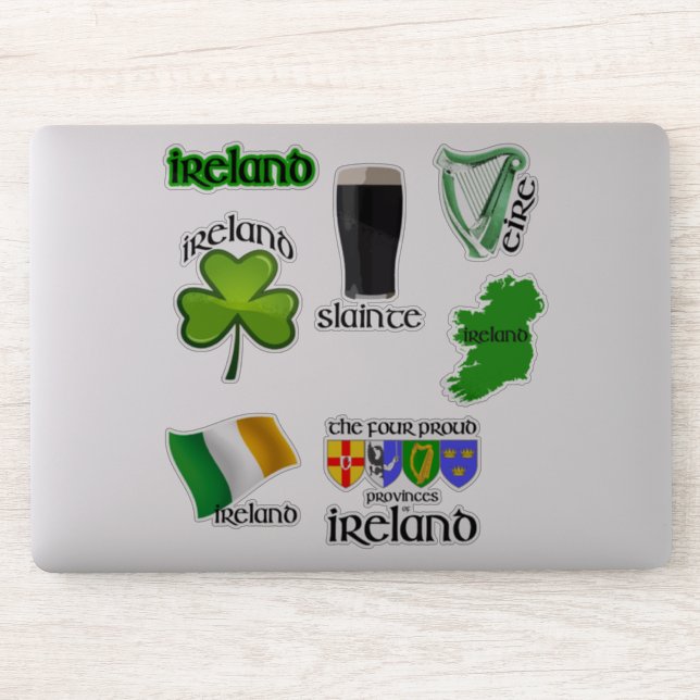 Irland Irish Sticker Pack (Computer)