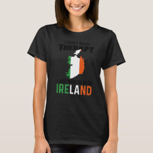 Irland Irishman Irish Map Irish Flag St Patricks T-Shirt