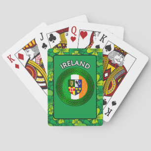 Irland - Irland - Wappen Spielkarten