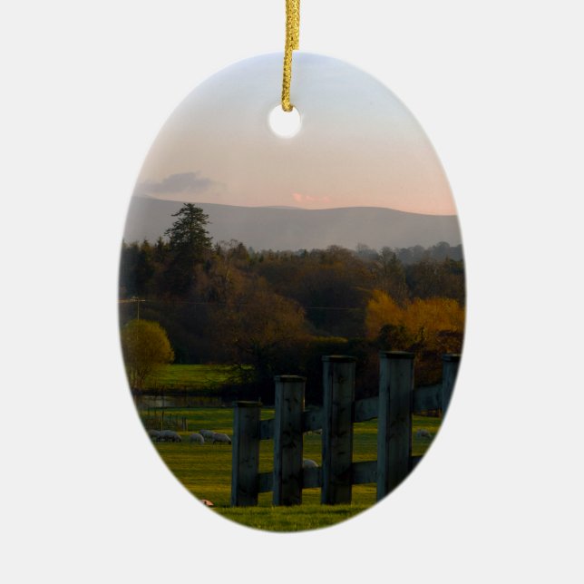 Irland ist schön keramikornament (Vorne)