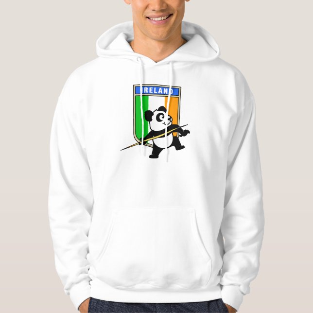 Irland Javelin Panda Hoodie (Vorderseite)
