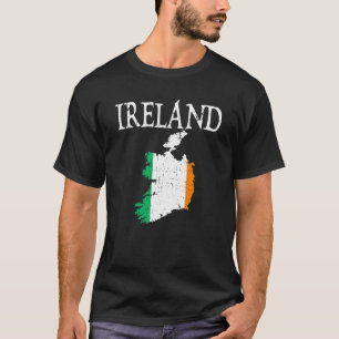 Irland Karte Irland T-Shirt