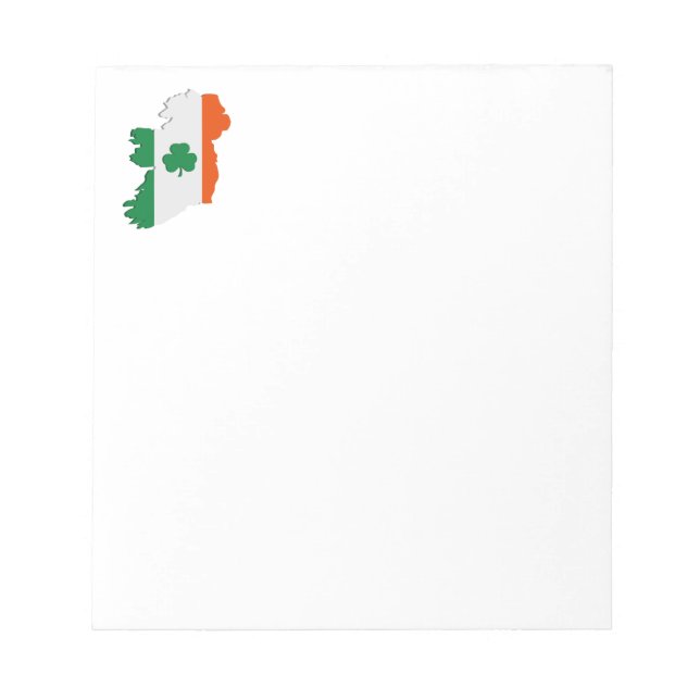 Irland-Karte Notizblock (Vorderseite)