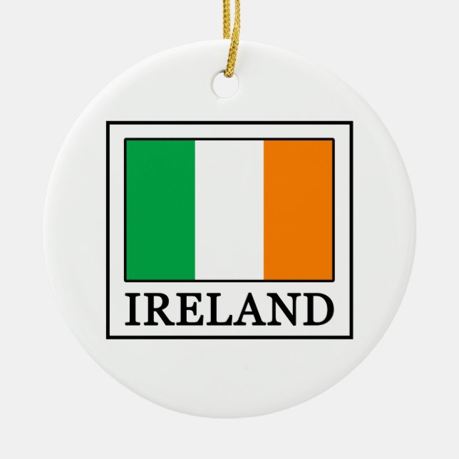 Irland Keramikornament (Vorne)