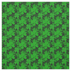 Irland Kleeblatt, 4 Blatt Klee, Irisgrün Stoff