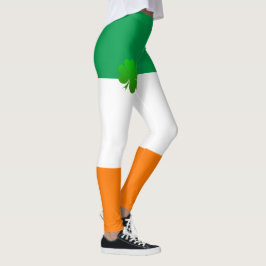 Irland & Kleeblatt, Irish Flag Mode / Sport Leggings