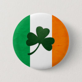 Irland-Kleeblatt-Knopf Button