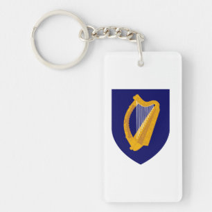 Irland Landeswappen Symbol Emblem Lyra Lira Schlüsselanhänger