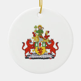 Irland Landkreis Antrim Keramik Weihnachtsschmuck