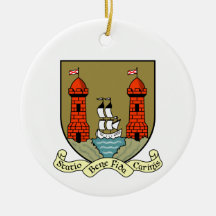 Irland Landkreis Cork Weihnachtsdekoration
