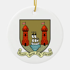 Irland Landkreis Cork Weihnachtsdekoration Keramik Ornament