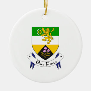 Irland Landkreis Offalischer Weihnachtsschmuck