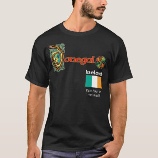 Irland-Landkreisdonegal-Dunkelheits-T-Shirt T-Shirt