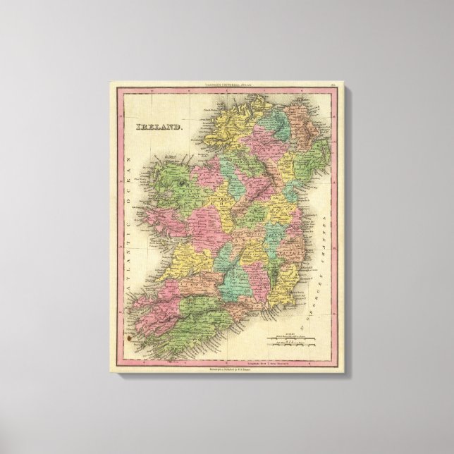 Irland Leinwanddruck (Vorderseite)