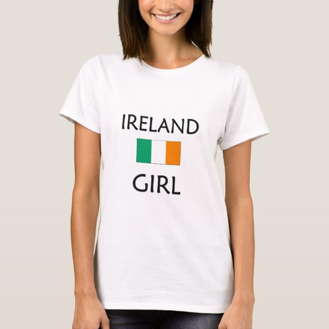 IRLAND-MÄDCHEN T-Shirt (Vorderseite)