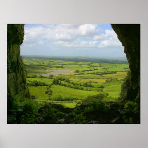 Irland mysteriöses Inselposter AB 14.95 Uhr Poster