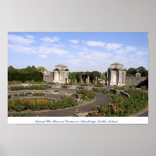 Irland National War Memorial Gardens Dublin Poster (Vorne)