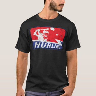 Irland Nationaler Sport Hurling Spieler Irisch T-Shirt