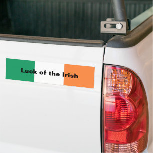 Irland Nationalflagge, Irischer Standard, Banner Autoaufkleber