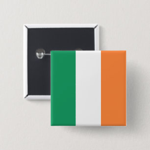 Irland Nationalflagge, Irischer Standard, Banner Button