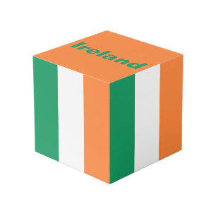Irland Nationalflagge, Irischer Standard, Banner Würfel