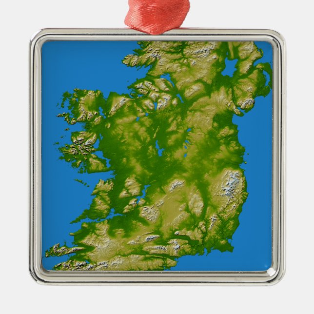 Irland Ornament Aus Metall (Vorne)
