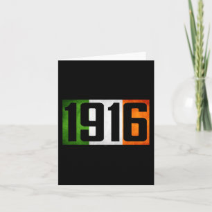 Irland Osteraufstieg 1916 Irish Rebellion Flag Te Karte