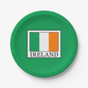 Irland Pappteller
