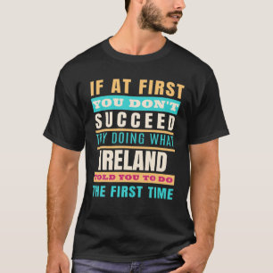 IRLAND Personalisierter Name IRLAND Vorname T-Shirt