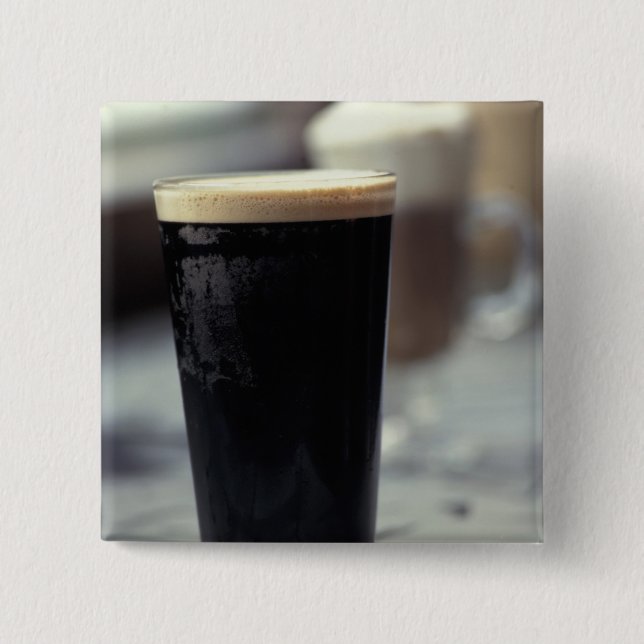 Irland. Pint Guinness. Button (Vorderseite)
