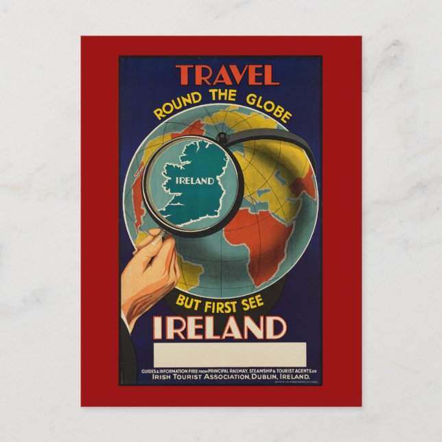 Irland Postkarte (Vorderseite)