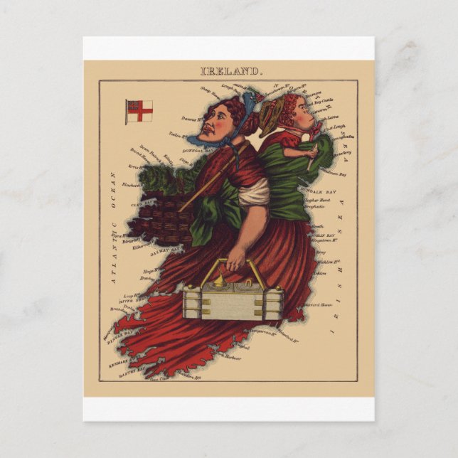 Irland Postkarte (Vorderseite)