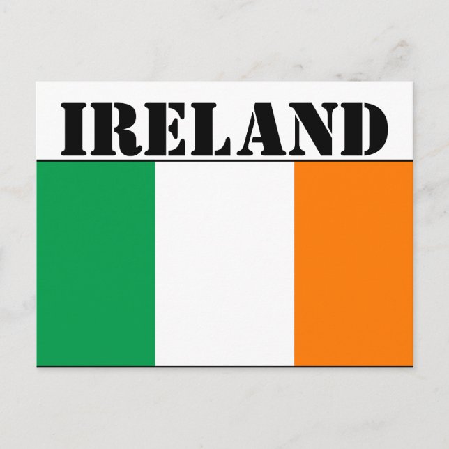 IRLAND POSTKARTE (Vorderseite)