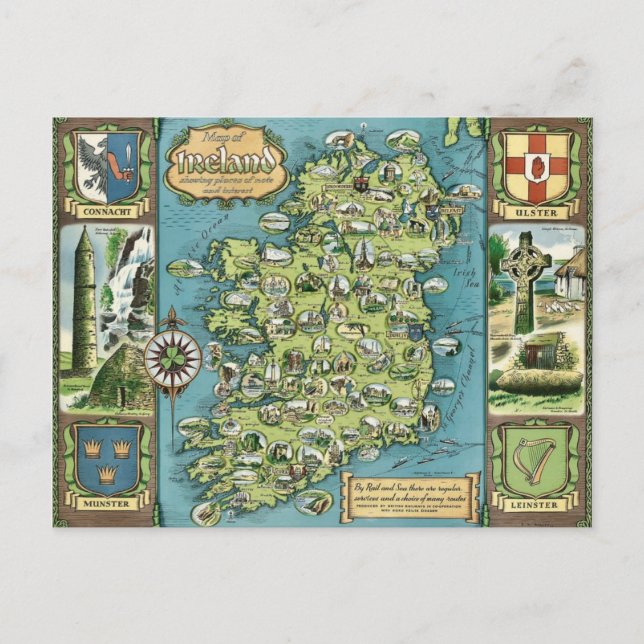 Irland Postkarte (Vorderseite)